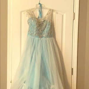 Cache jewel bodice ball gown